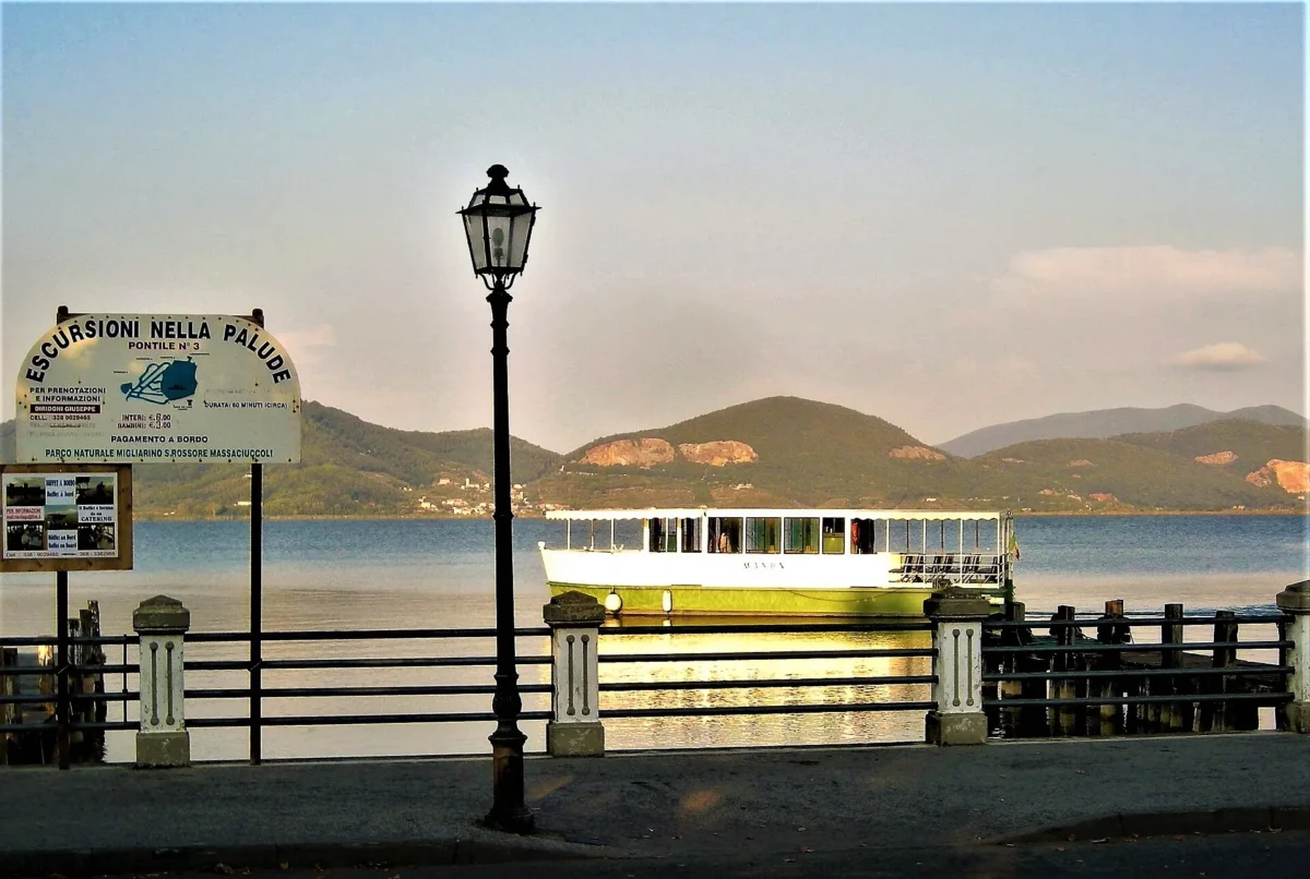 Lake Massaciuccoli at Torre del Lago Puccini